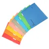 Składanie folderów plików wiszących pliki szafki rozmiar liter folder Uchwyt A4 kolorowe wkładki organizator Poly zawieszenie recyklingowe 230804
