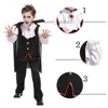 Tema Kostümleri Boys 'Cadılar Bayramı Vampir Rol Oyunu Çocuk Karnavalına Geliyor Fantastik Parti Kostümü Z230804