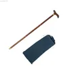 Trekking Poles Wood Cane Curved Walking Mountain Carving Treking Climbing Canes Pole For Hand Crutch Crutches 87x14CM HKD230804