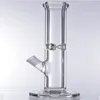 Bong de vidro simples de 12 polegadas para cachimbos de água béquer queimador de óleo plataformas de mergulho com tigela de 14 mm para fumar