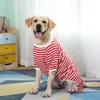 Psa odzież bawełniana piżama paski