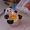 Portacandele in gesso fatto a mano porta panda set simpatico candeliere in gesso 4 pezzi tea lights regalo di compleanno per fidanzata