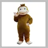 2019 Outlets Outlets Aldy Costume Corurious George Mascot Costume Compans Fancy Party Gress Suit Carnival Costume with 225Q