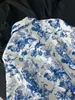 Niche design 23 summer dress with fresh atmosphere and ocean ball pattern jacquard zipper loose fitting short sleeved skirt 7