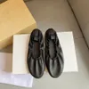 Therow Flache Slipper, Designer-Ballerinas, bequeme Bootsschuhe für Damen, Freizeitschuhe, Schaffell, schwarze runde Zehen-Kleiderschuhe, Tanz-Mary-Jane-Schuhe mit Box