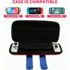 Pour étui de commutateur compatible avec Nintendo Switch/OLED, mignon étui de transport portable avec 10 supports de jeu, étui de protection rigide, dragonne, protecteur d'écran