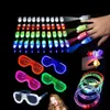 LED SwordsGuns 100pcs a pack Glowing Ring Flashing Light Up Toys Finger Lights projection Rings For Party Concert bars KTV and disco 230803
