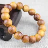 Strand Linggusi High Oil Cliff Cypress Bracelet 12MM Lady Buddha Bead Single Ring Old Material Fragrance