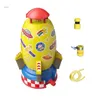 Gun Toys 51ba Children Water Sprinkler Toy Rocket Sprayer Toddler Summer Waterplay Gift 230803