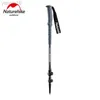 Trekking Poles Naturehike Trekking Pole 7075 Aluminum Alloy Outer Lock 3-Section Telescopic Folding Pole Hiking Climbing Outdoor Walking Stick HKD230804