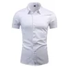 Męskie koszulki Man Casual krótkie topy z krótkim rękawem Slim Fit Summer Mens T-shirt Tee 2023