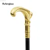 Trekking Poles Golden Snake Coiled Single Joint Fashion Walking Stick Decorative Vampire Cospaly Party Walking Cane Halloween Crosier 93cm HKD230804