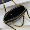 Fashion Women Shell Bag Handbag Luxury Brand Designer Shoulder Bag Chain High Quality Crossbody Bags Black Large