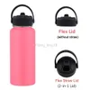 Personalized 18oz 32oz 40oz Thermal Water Bottle With Straw Lid Stainless Steel Vacuum Insulated Hydroes Thermos Flask for Sport HKD230803