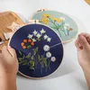 Produkte im chinesischen Stil, DIY-Stickerei für Anfänger, Muster, gedruckte Blume, Kreuzstich, Reifen, Handarbeiten, Nähen, Kunst, handgefertigtes Handwerk, Heimdekoration, R230803