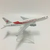 Aircraft Modle Jason Tutu 16cm Air Algieria Boeing 777 samolot Model samolotowy model samolotowy metal 1/400 Scale Factory Drop Shippin 230803