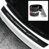 Pour BMW E90 E92 E46 F20 F30 F15 E70 E71 G30 M Performance autocollant de garniture de pare-chocs arrière PVC caoutchouc souple plaque de protection de coffre de voiture Strip210N