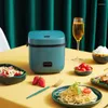 1.2L Mini Rice Cooker Multifunktion Enkel Electric Non-Stick Pan Hushållen Matlagningsmaskin Porriage Soppa gryta Mat ångare