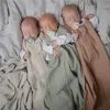 Sacos de dormir gaze de algodão bolsa de bebê primavera verão estilo fino colchas sem mangas roupa de dormir recém-nascida R230804