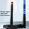 1300 Mb / s DUAL BEAD BEZPELEM Adapter Wi -Fi na komputery stacjonarne - kompatybilny z wygraną 7 8 10 11 - Dongle Wi -Fi z szybkiej łączności internetowej dla szybszej łączności internetowej