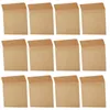 Emballage cadeau 100 Pcs Kraft Enveloppe Note Paquets Enveloppes En Papier Petite Invitation De Mariage Fichier Carte Enveloppes Mini Titulaire Clés