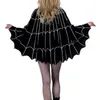 Sjaals Halloween Vrouwelijke Rollenspel Stage Performance Spider Mantel Voor Volwassen Scary Party Fancy Dress