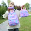 Plecaki 3pcsset Teenage Backpack Torba szkoła Regulowane paski Moda Podróż Wodoodporny plecak dla dzieci dzieci 230803