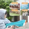 Gun Toys Full Electric Continuous Firing Water Gun Summer Kids Toy Highpressure Water Toys Gun Fully Automatic Water Absorption Toys 230803