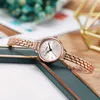 Montres de luxe décontractées pour femmes montre de haute qualité à Quartz-batterie étanche en acier inoxydable 22mm