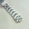 Pulseiras de relógio 18 mm 19 mm 20 mm Oyster pulseira de aço inoxidável Curva Data de término Just Explorer 230803