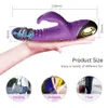 Vibratori Potente vibratore del coniglio Dildo femminile Spinta retrattile Stimolatore del clitoride del punto G rotante automatico Giocattoli sessuali per donne Adulti 18 230803