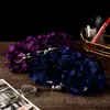 Kvällspåsar 3D Flower Petal Evenings Women Night Club Fancy Show Party Clutches Silk Satin Fabric Floral Makeup Lipstick Purse Handbag 230803