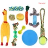 Jouets pour chiens à mâcher Jouet pour animaux de compagnie Coton tressé Ropetrumpet Chewers Tough Teething Chew Interactive Cute Animal Rope For Pets Puppy Playtime D Otkbh