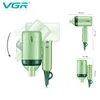 Asciugacapelli Asciugacapelli VGR Asciugatrice professionale pieghevole Protezione contro il surriscaldamento Salone per uso domestico Mini V421 230803