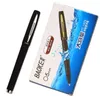 Stylos Gel 12pcs BAOKE 0.5mm / 0.7mm / 1mm Stylo Gel Givré Recharge de Stylo Scolaire Haute Capacité Stylo à Encre Gel Noir Fournitures Scolaires de Bureau Stationnaire 230804