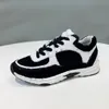 Luxury Women's Men's Casual Sneakers 2023 Fall New Styles Leather Premium Round Head Suede Woman Man Running Designer Shoes 43