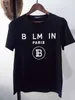 Balman Thirt Designer New Delireba Style Shirt Lettera piena T-Shirt a maniche corte in cotone