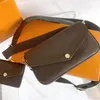 Высококачественные подлинные кожаные плечи сумка M80091 Дизайнеры F E Lizie Струна