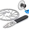 Outils VTT Vélo Vélo Disque De Frein Rotor Alignement Outils De Dévoilage Disque De Vélo De Montagne Aplatissement Correction Clé En Acier Inoxydable Outil HKD230804