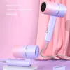 Hair Dryers Air Negative Ion Blower Dryer Mini Travel Portable Handle Adjustable Electric Secadores De Cabelo Style Tool 230803