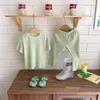 Kleidungssets Kinder Kleidung Set Sommer Kinder Langarm Oansatz T-shirt Tops Hosen Zweiteilige Baby Jungen Mädchen Dünne Hause Pyjamas Anzüge