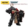 Figurines militaires JOYTOY 40K 1/18 figurines jouets templiers noirs Serices escouade Anime Collection modèle militaire 230803