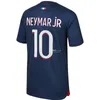 24 25 Soccer Jerseys Mbappe 7 Hakimi Sergio Ramos Wijnaldum Maillots Football Shirt 2023 2024 Men Kids Kit Socks Set Enfants Maillot de Foot