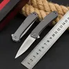 Specialerbjudande KS3870 Assisted Flipper Folding Knife 8Cr13Mov Satin Blade Grey Rostfritt stålhandtag utomhus EDC Pocket Knives med detaljhandelslådan