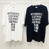 Herren-T-Shirts Gute Qualität Hiphop Vetements Männer T-Shirt 1 1 Street Graffiti Vetements T-Shirts Bunte Cartoon Vetements Frauen T-Shirts 230803