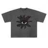 Men's T Shirts Frog Drift Streetwear Fashion Brand Quality HOUSE OF ERRORS Graphics Oversized Loose Tee Tops For Men Women Unisex