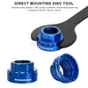 Tools 12-Speed Bicycle Chainring Lock Ring Adapter Removal Tool For Shimano M7100 M8100 M9100 Crank Bike 12S Chainrings Mounting Tool HKD230804
