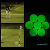 5st Professional Golf Balls LED Lysande nattbollar återanvändbara och långvariga Glow Training Practice279g