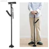 Trekking Poles Walking Cane Stick Folding Canes Adjustable Sticks Light Collapsible Crutches Underarm Led Foldable Seniors Men Women Crutch HKD230804