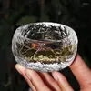 ワイングラスジャパンスタイルのガラスクリスタルティーハンドメイド透明な小さなセット